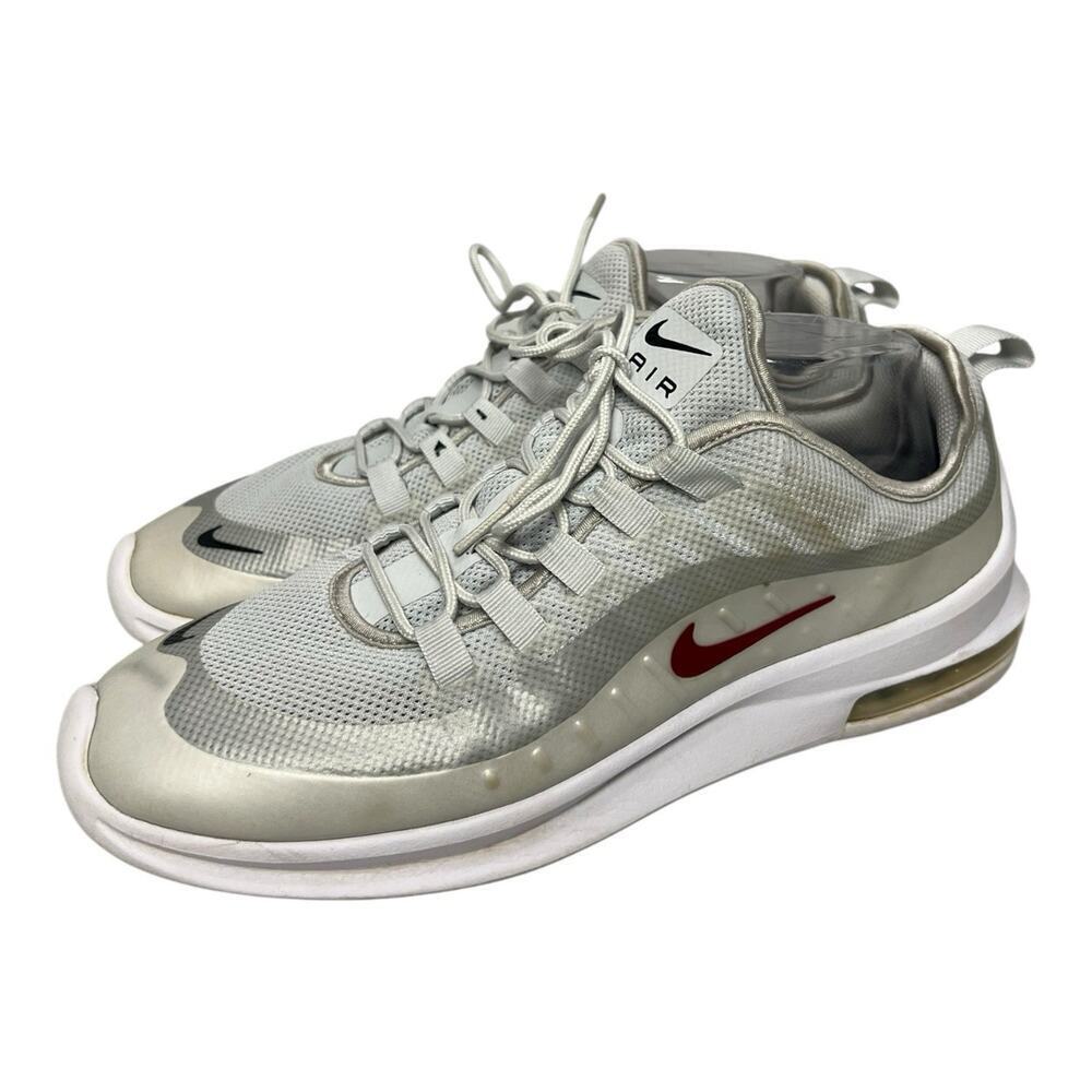 Nike Women's Air Max Axis Sneakers, Pure Platinum/Red Crush Size 11